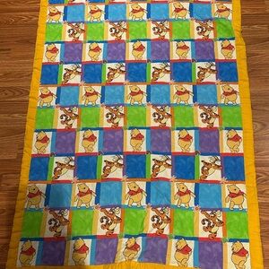 Colorful Winnie the Pooh Blanket